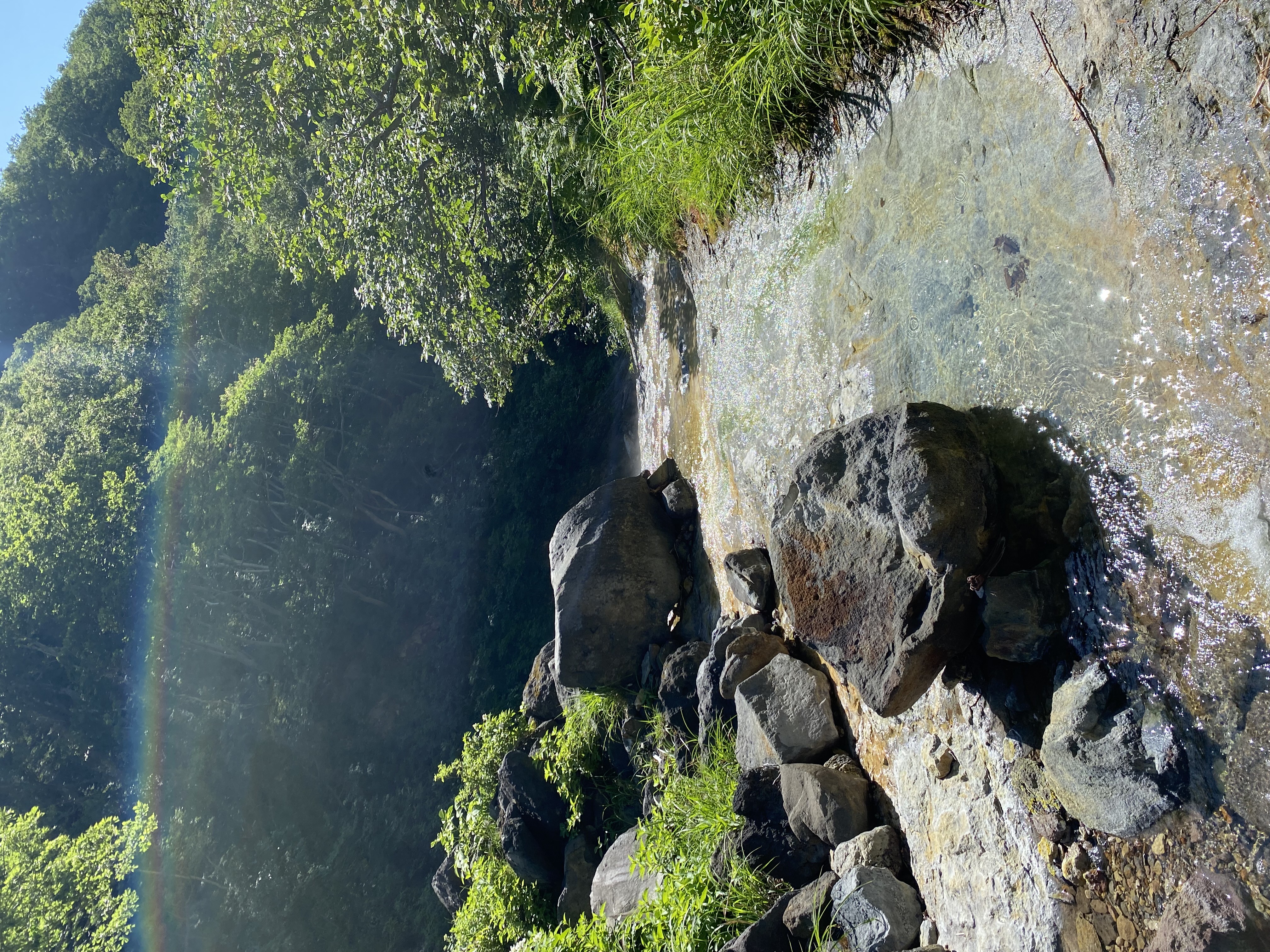 カムイワッカ湯の滝2