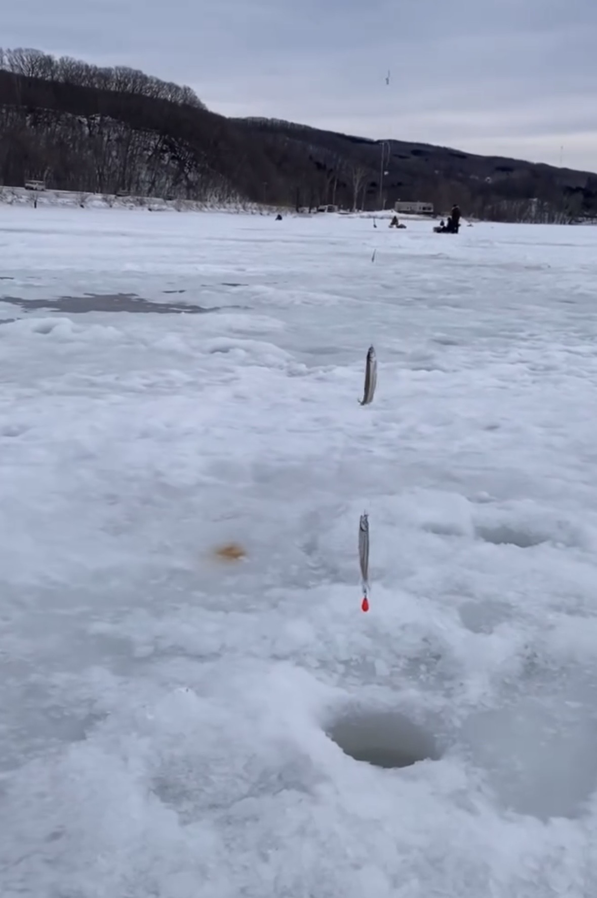 網走湖ワカサギ釣り 1