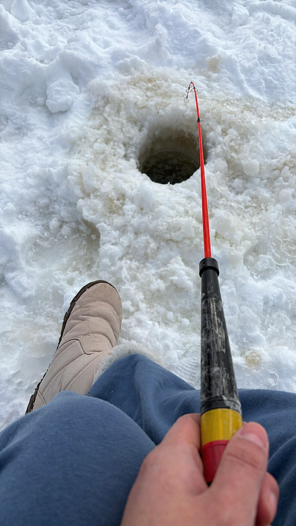 網走湖ワカサギ釣り 2